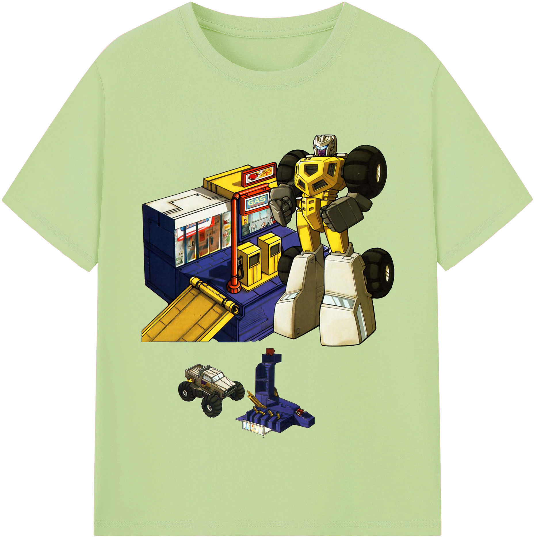 （画像用）  綿100％半袖Tシャツ（フロントプリント）